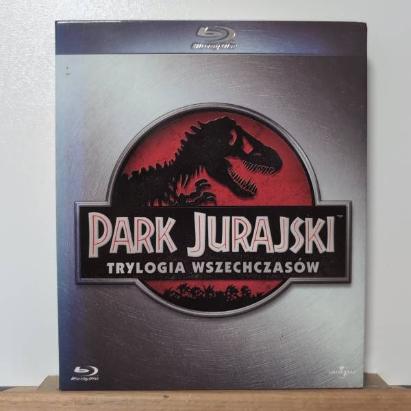 Okładka Steven Spielberg / Joe Johnson - Park Jurajski Trylogia Wszechczasów [LEKTOR] [NM]