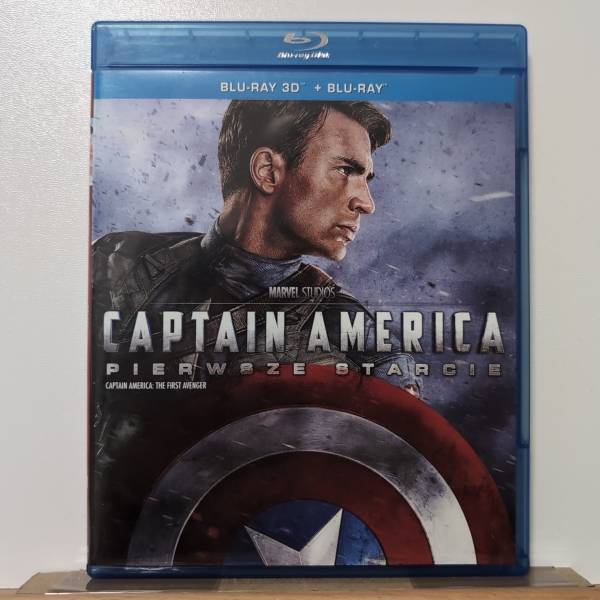 Okładka Joe Johnston - Capitan America: Pierwsze Starcie 3D (2BD LEKTOR) [NM]